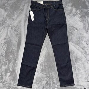 Imogene + Willie Imogene Slim Jeans Womens 30 Dark Blue Stretch Denim Made USA